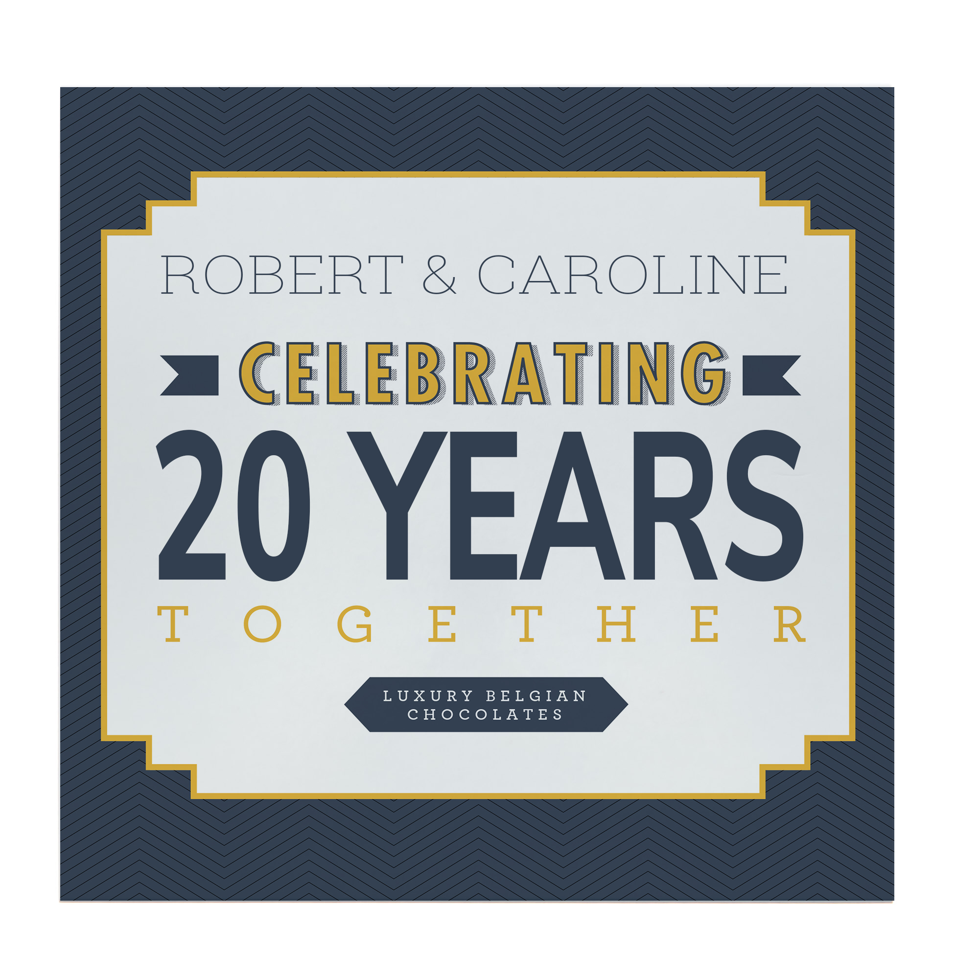 Personalised Belgian Chocolates - Celebrate Together