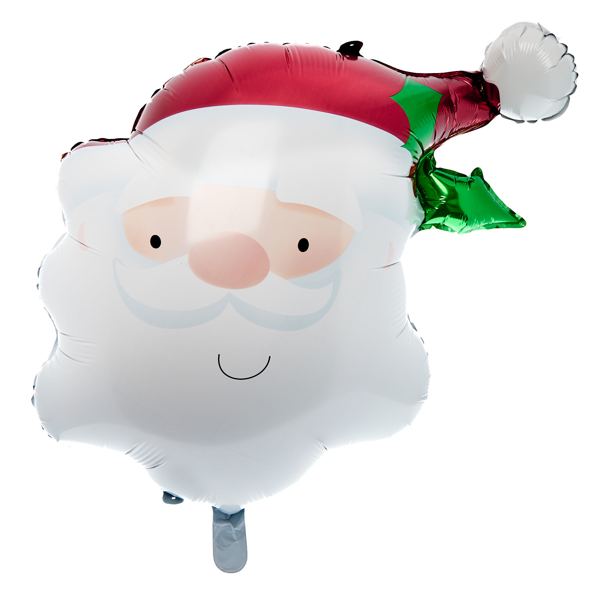 Santa Head 22-Inch Foil Helium Balloon 