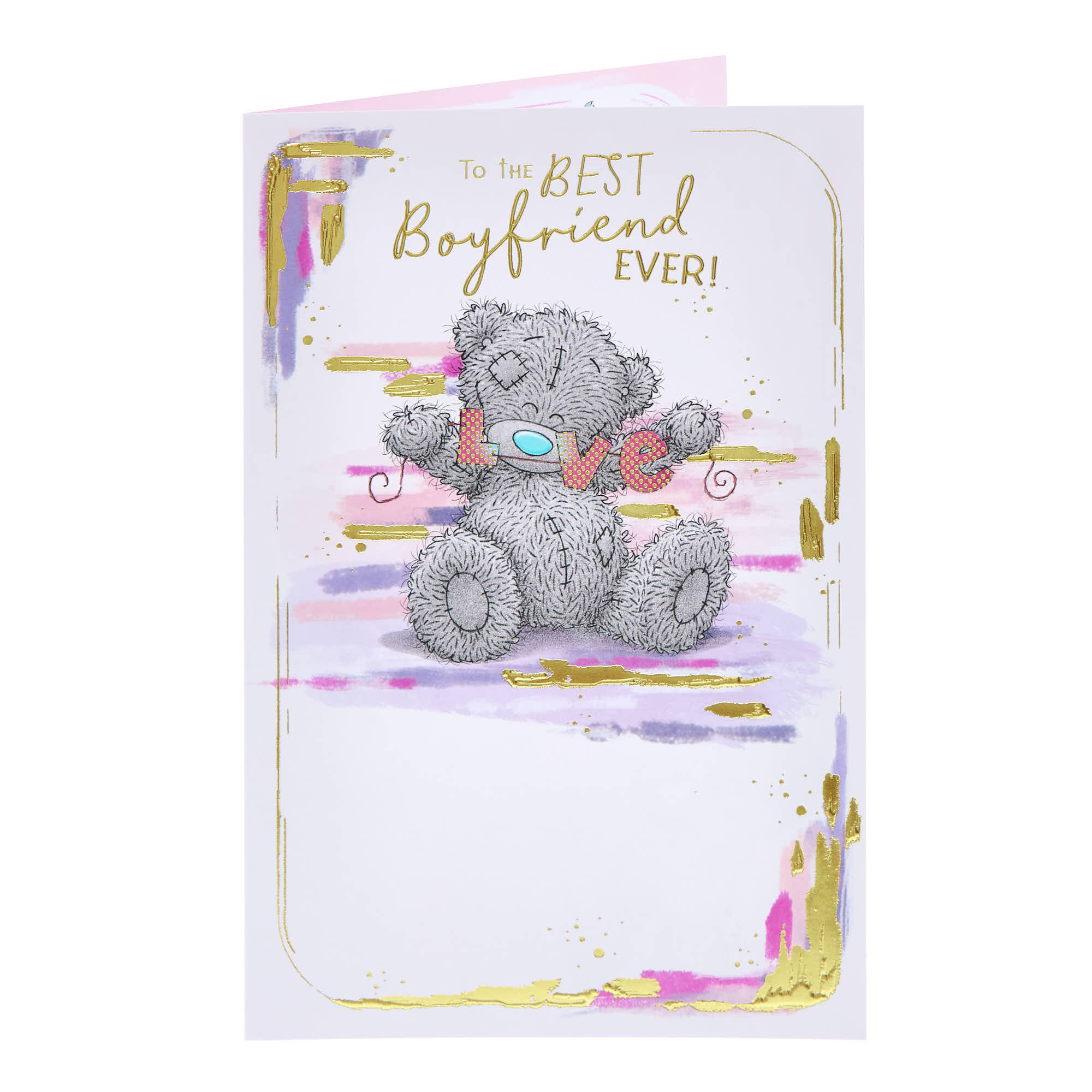 Me To You Tatty Teddy Best Boyfriend Birthday Card