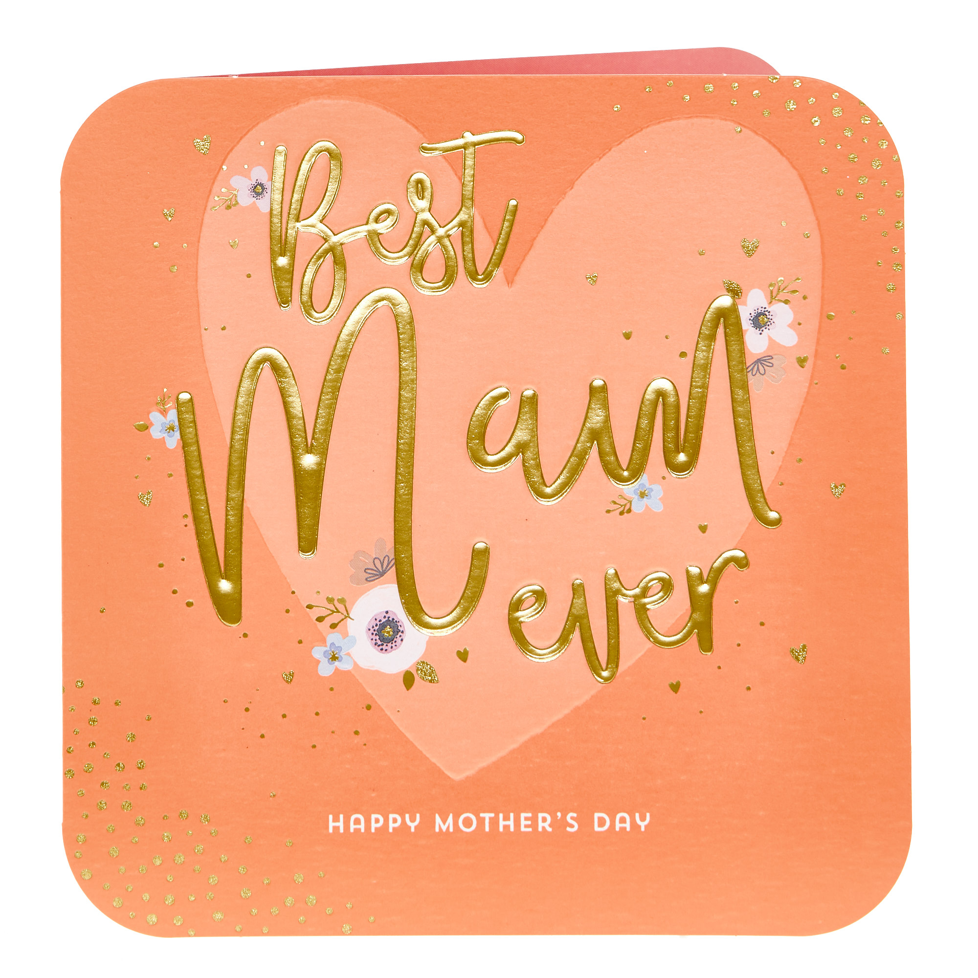 Platinum Collection Mother's Day Card - Best Mam Ever