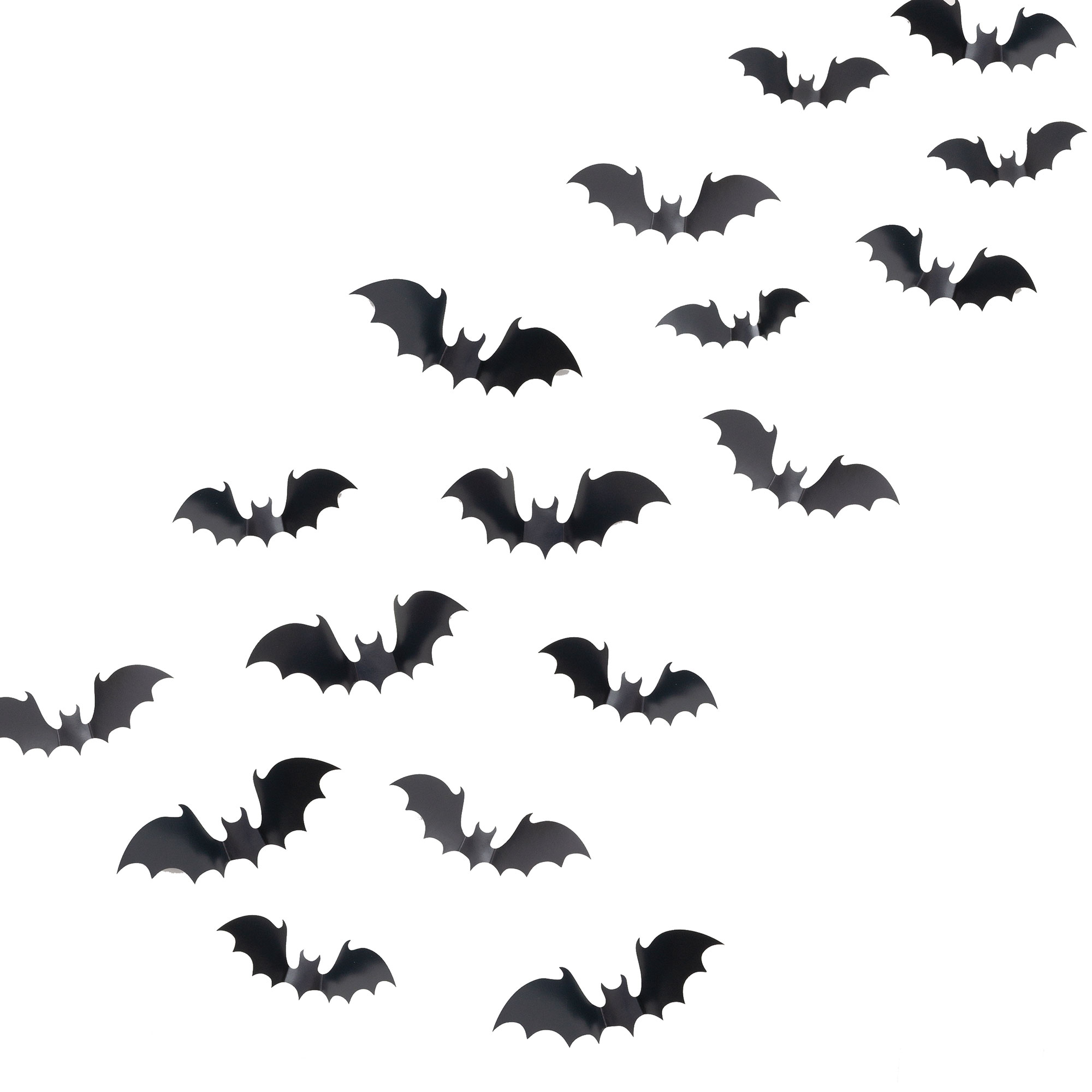 Flying Bat Wall Decorations Kit