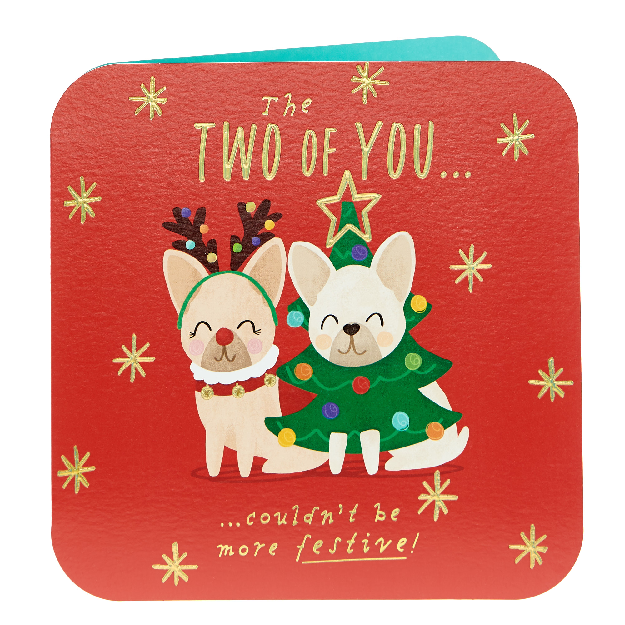 Platinum Collection Christmas Card - Two Of You Dogs