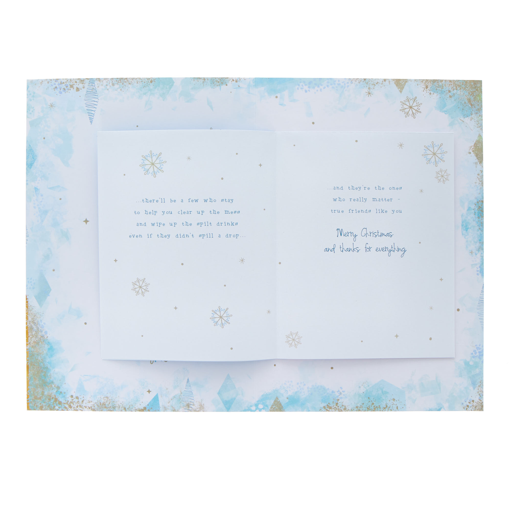 Friends Special Words Christmas Card