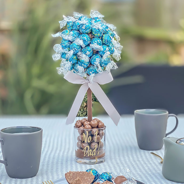 Personalised Salted Caramel Lindor Tree