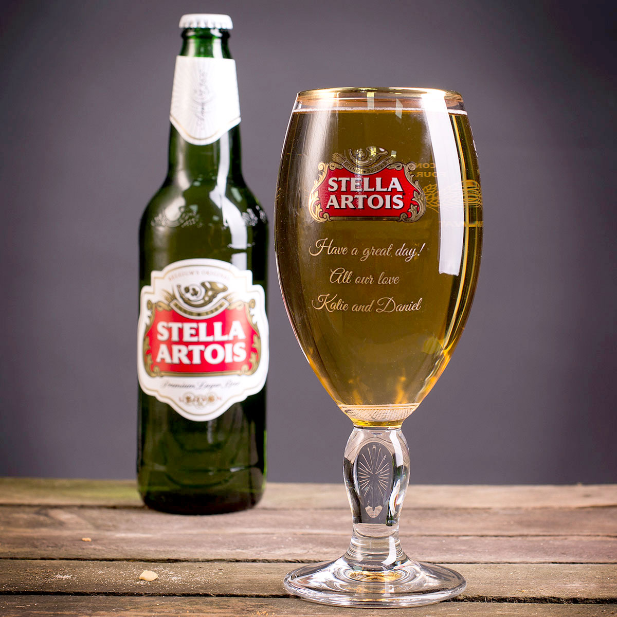 Personalised Authentic Stella Glass