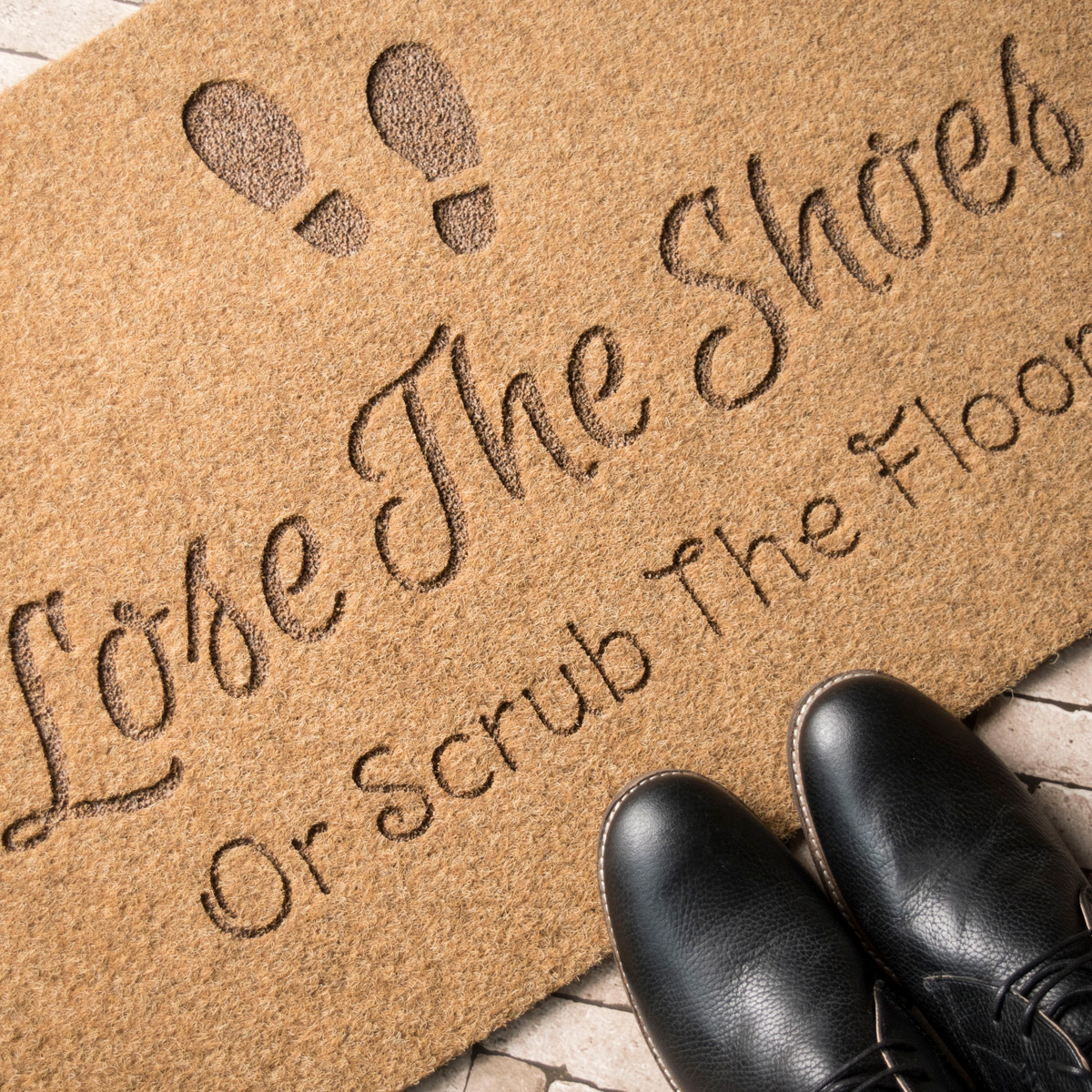 Outdoor Doormat - Lose The Shoes