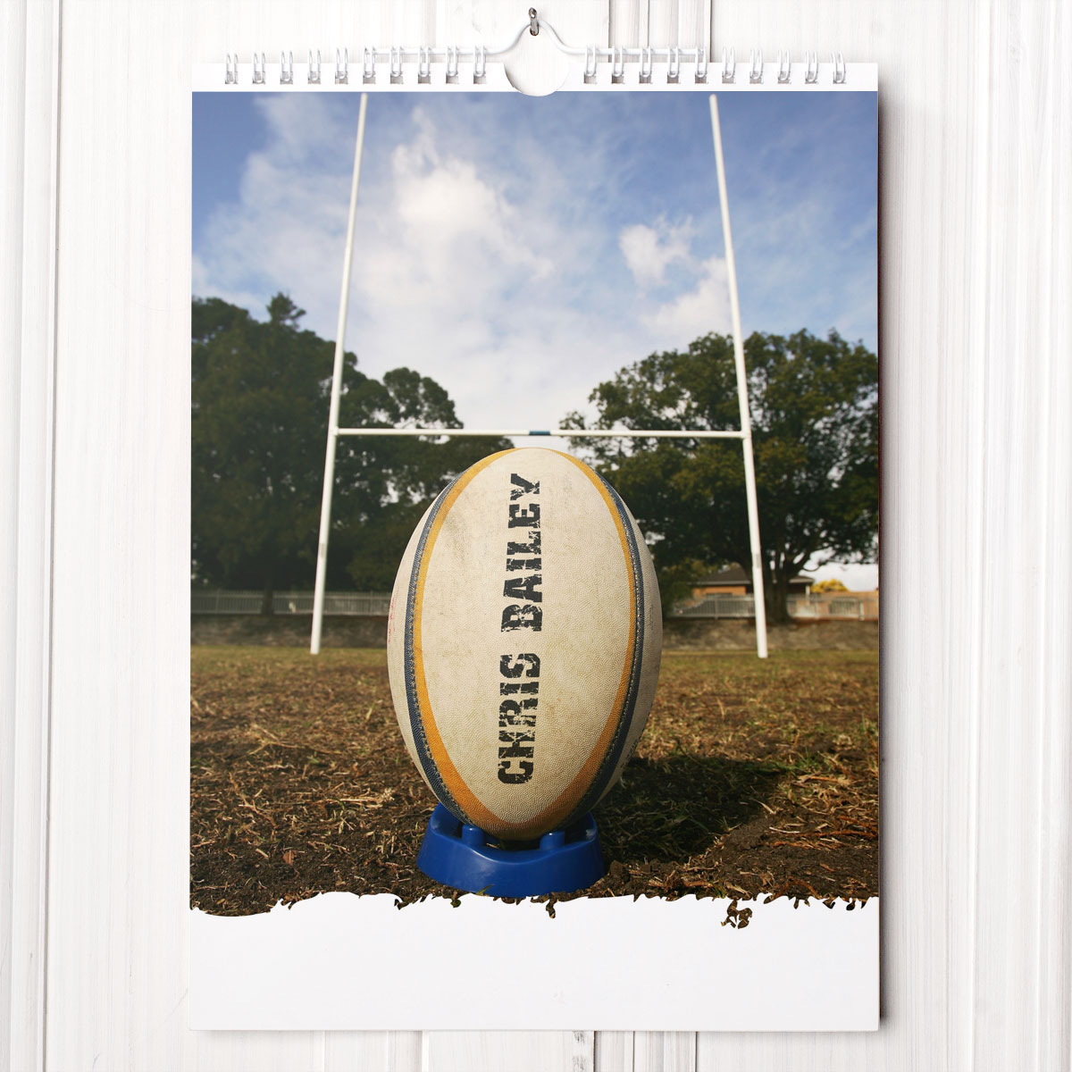 Personalised Rugby Calendar - 1st Edition