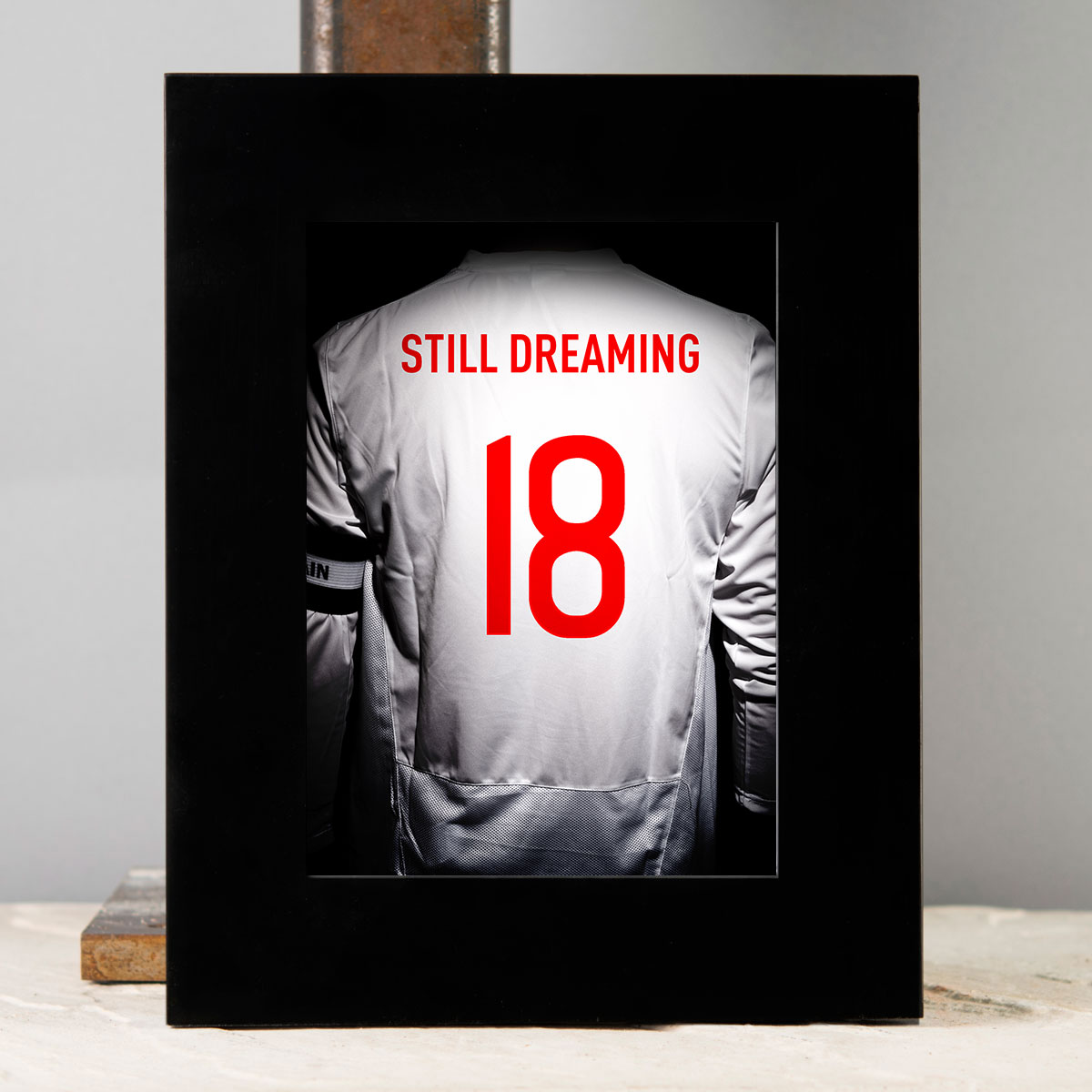 Personalised Framed Print - Football Shirt