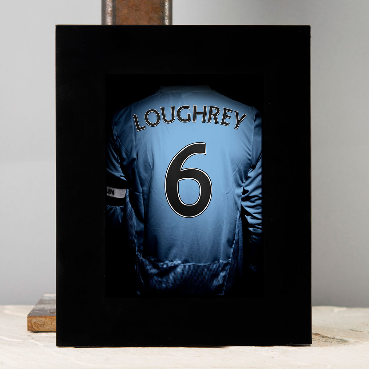 Personalised Framed Print - Football Shirt