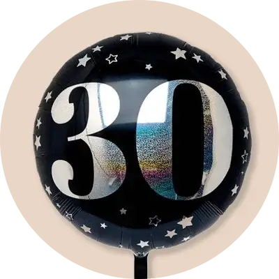 30th special age balloons