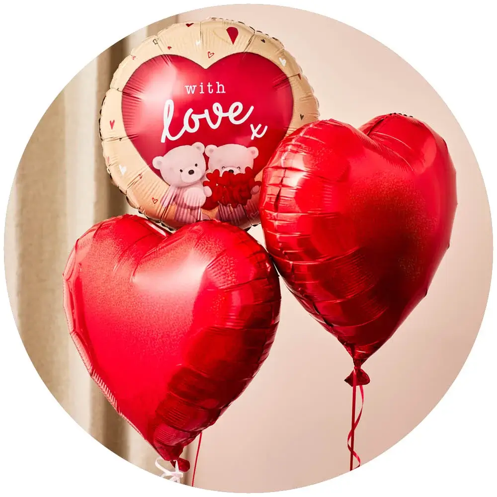 Valentines balloons